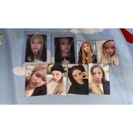 [BACA DESKRIPSI] photocard pc official jennie, jisoo, lisa blackpink