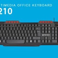 K210 Fantech Multimedia office Usb Keyboard