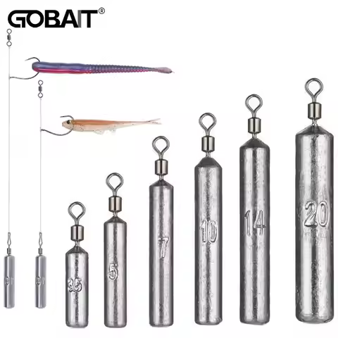 Fishing Weight 15PCS/Lot Sinker Mold 3.5g 5g 7g 10g 14g 20g Tube Bullet Plumb Pendant Metal Jig Sast