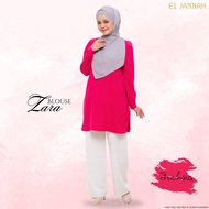 El Jannah Blouse Zara Fuchsia