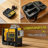 DeWalt | DeWalt DW089LG 12V Lithium Battery 12-Line 360° Green Laser Level for Outdoor Use