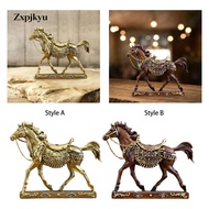[Zxpjkyu] Horse Statue Horse Ornament Horse Figurine for Living Room