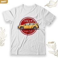 Phoenix Yellow T-shirt Honda Civic FK8 Type R JDM T-SHIRT DISTRO SHIRT