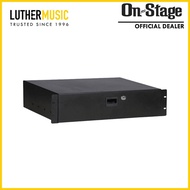 [OFFICIAL DEALER] OnStage RDL2000 2U Locking Rack Drawer
