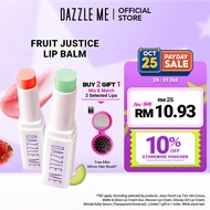 [MUST BUY] DAZZLE ME Fruit Justice Lip Balm Color Changing and Moisturizing 3.5g Balsem bibir