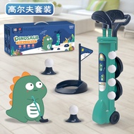 Kids Golf Set,Golf Toy with 1 Golf Cart, 3 Golf Clubs, 2 Practice Holes, 2 Golf Tees,2 flags & 4Ball