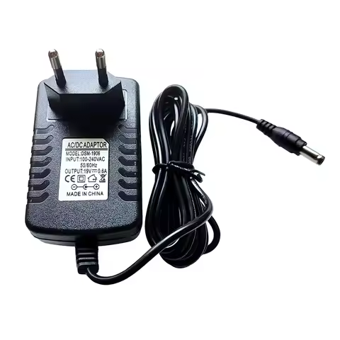 2m 19V 0.6A 600mA Power Supply Adapter Vacuum Cleaner Charger for iLife X5 V5s V3 V5 Pro A4s A4 V50 