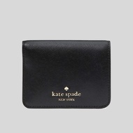 Kate Spade Madison Saffiano Leather Small Bifold Wallet Black KC581