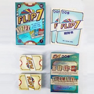 Flip 7 Card Game Luck Strategy Board Game Easy to Learn Fast-paced Card Game Family Party Game