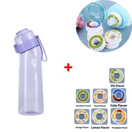2/1PCS 650ML Air Up Water Bottle With Pods Flavored Scent Water Cup Sports Running Bottle Drinking B