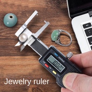 (DMJE) 0-25mm Jewelry Digital Caliper Gauge, Micro-Electronic Digital Display Triple Use Ruler Thick