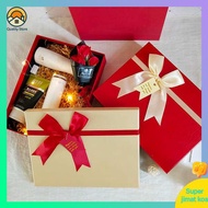door gift kahwin murah door gift kahwin murah borong Gift box empty box red high-end flat large birthday niche pajamas wedding scarves packaging box gift box