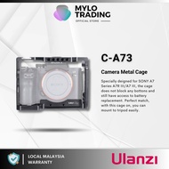 Ulanzi UURig C-A73 Metal Camera Cage Rig for Sony A7III A7R3 A7M3 Cold Shoe Mount Quick Release C-A7