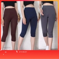 Leggings 7/8 Long Adult Women - Thick Women's Leggings - Women's Long Leggings Adult Leggings Plain 