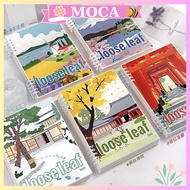 Notebook with Replaceable Paper A5 B5 120 Checkered Pages 80/100 GSM MOCA