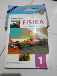 Unik Buku Original - Fisika Untuk Kelas X SMA Erlangga Murah