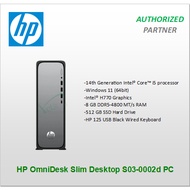 HP OmniDesk Slim Desktop S03-0002d PC