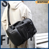 WDFINE Skateboard Backpack Laptop Bag,Zipper Convenient Portable Pouch Multifunctional Outdoor Longb