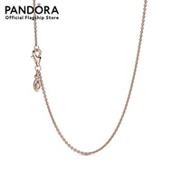 Pandora Necklace in PANDORA Rose สร้อยคอ สีโรสโกลด์ สร้อยคอสีโรสโกลด์ สร้อยคอโรสโกลด์ โรสโกลด์ เครื่