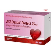 Germany Original Research Imported Dexcel Aspirin Enterosol Tablets 100 Capsules Prevent Blood Stem 