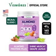 Almond Protein Powder Vismores โปรตีนจากอัลมอนด์ รส Dutch Cocoa Chocolate 910 g. โปรตีนอัลมอนด์ โปรต
