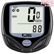 SUNDING順東546C 自行車碼錶 裡程表 運動計時錶 電子秒表 英文
