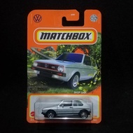 Mbx 1976 VOLKSWAGEN GOLF MK1 SILVER MATCHBOX