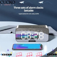 BACKSTR LED Digital Alarm Clock, LED Display FM Radio Function Temperature Display Clock, Gift Tempe