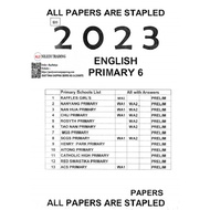 2023 - 2022 Primary 6 School Exam Paper (Hard Copy)
