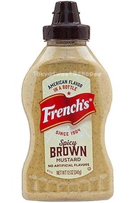Frenchs Mustard 340g /เฟร้นช์ส มัสตาร์ด มี 3รสชาติ Spicy Brow Mustard Honey Dijon Mustard Horeradish