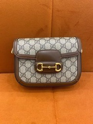 GUCCI  Horsebit 1955 馬鞍包 單肩包 小號