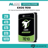 SEAGATE EXOS 7E10 / X24 / X20 / M ENTERPRISE 6GB/S SATA 7200RPM 256MB HIGH PERFORMANCE HARD DRIVE HA