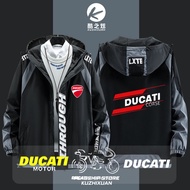 Ducati DUCATI Customized LOGO Motorcycle LOGO Clothing Overalls Jacket Cardigan Casual Jacket Men Ja