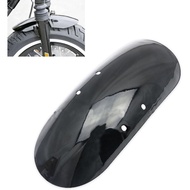 KATUR Motorcycle Short 13 5/8" Front Fender Black Compatible with Harley Davidson 48 Forty-Eight XL1