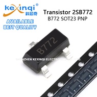 (20-100pcs) 2SB772 B772 SOT23 PNP Power Transistor SMD Chip Triode