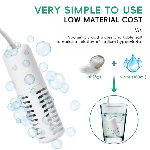 【Sep.】Hypochlorous Acid Generator Multi-Purpose Cleaning Supplies Generator Distilled White Vinegar