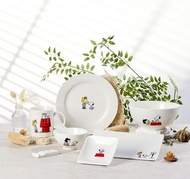 韓國代購: CorningWare X Snoopy 1人餐具7件套裝 (daily系列/letter系列)