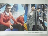 金城武 Emporio Armani 廣告內頁 " 2010年