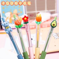 High-value Gel Pen Cute Student Writing Tool Press Pen Black Signature Pen Learning Stationery 8.13 