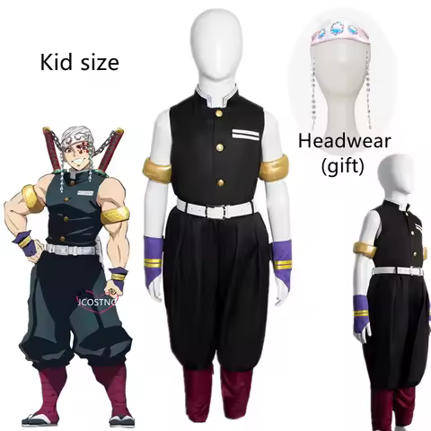 Anime Uzui Tengen Full Set For Halloween Christmas Party Cosplay Costumes Gift For VPIWXY