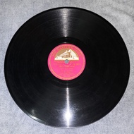 Hindi Lata Mangeshkar Stone Plate, Mukesh - Hindustani Film Barsaat 78rpm Shellac Recordcord