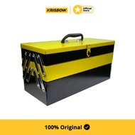 KRISBOW TOOLBOX KOTAK PERKAKAS 3 TINGKAT 47X21X23 CM - THERSAA MART