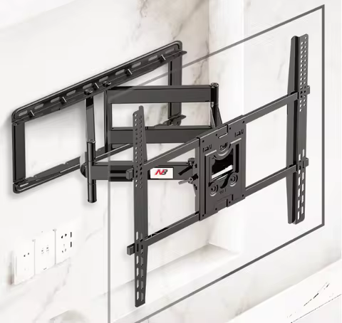 NEW SP5 for 50-110 inch TVs up to 90KG - Heavy Duty Articulating Full Motion TV Wall Mount Bracket w