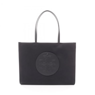 【二手】Tory Burch ELLA TOTE 171271001 黑色尼龍皮革手提包（女士）（全新）