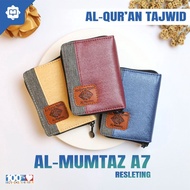 Al Quran Pocket Tajwid Al Mumtaz A7 Zipper - Mini Small Al Quran By Hajj Umrah - Al Quran Tajwid Small Pocket Zipper