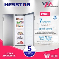 Hesstar 298L Freezer Refrigerator 1 Door/Peti Ais 1 Pintu (HVF-298SD) Peti Sejuk/Fridge/Peti Beku/冰箱冰柜