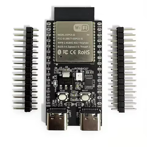ESP32-C5 Core Board ESP32 C5HF4 RISC-V 32-bit WiFi 6 BLE 5.3 Zigbee3.0 Thread1.4 IoT Development Boa