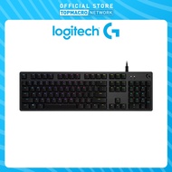 LOGITECH USB G512 CARBON LIGHTSYNC GX RED LINEAR MECHANICAL GAMING KEYBOARD