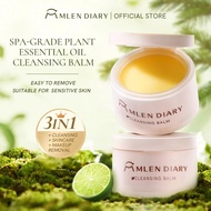 MLEN DIARY Cleansing Balm 3in1 Cedar Essential Cleansing Balm Gentle Makeup Remover Without Irritati