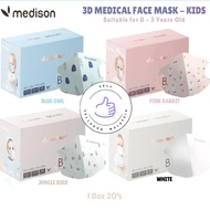 MEDISON Baby - 4 Ply / 3D Medical Face Mask (20pcs)